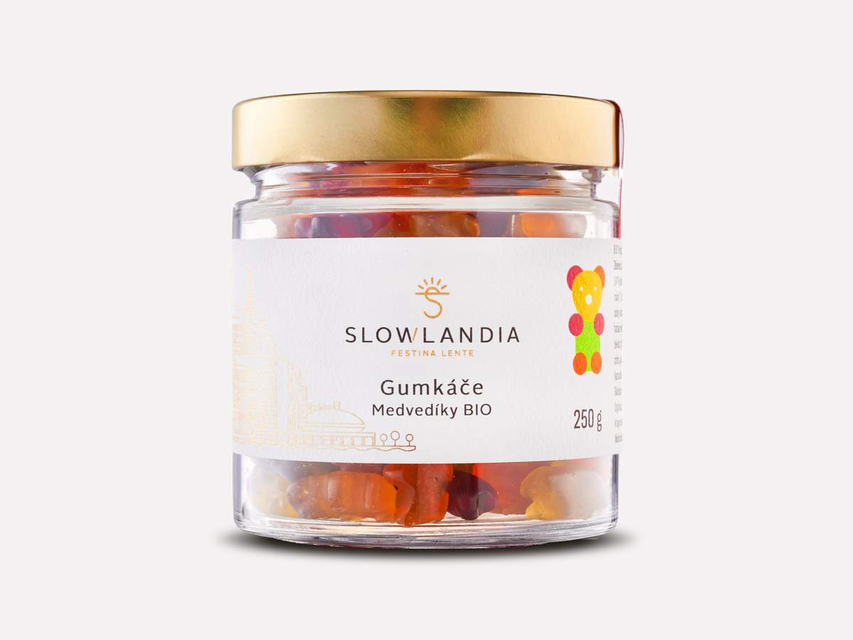 Gumkáče - Medvedíky BIO 250g