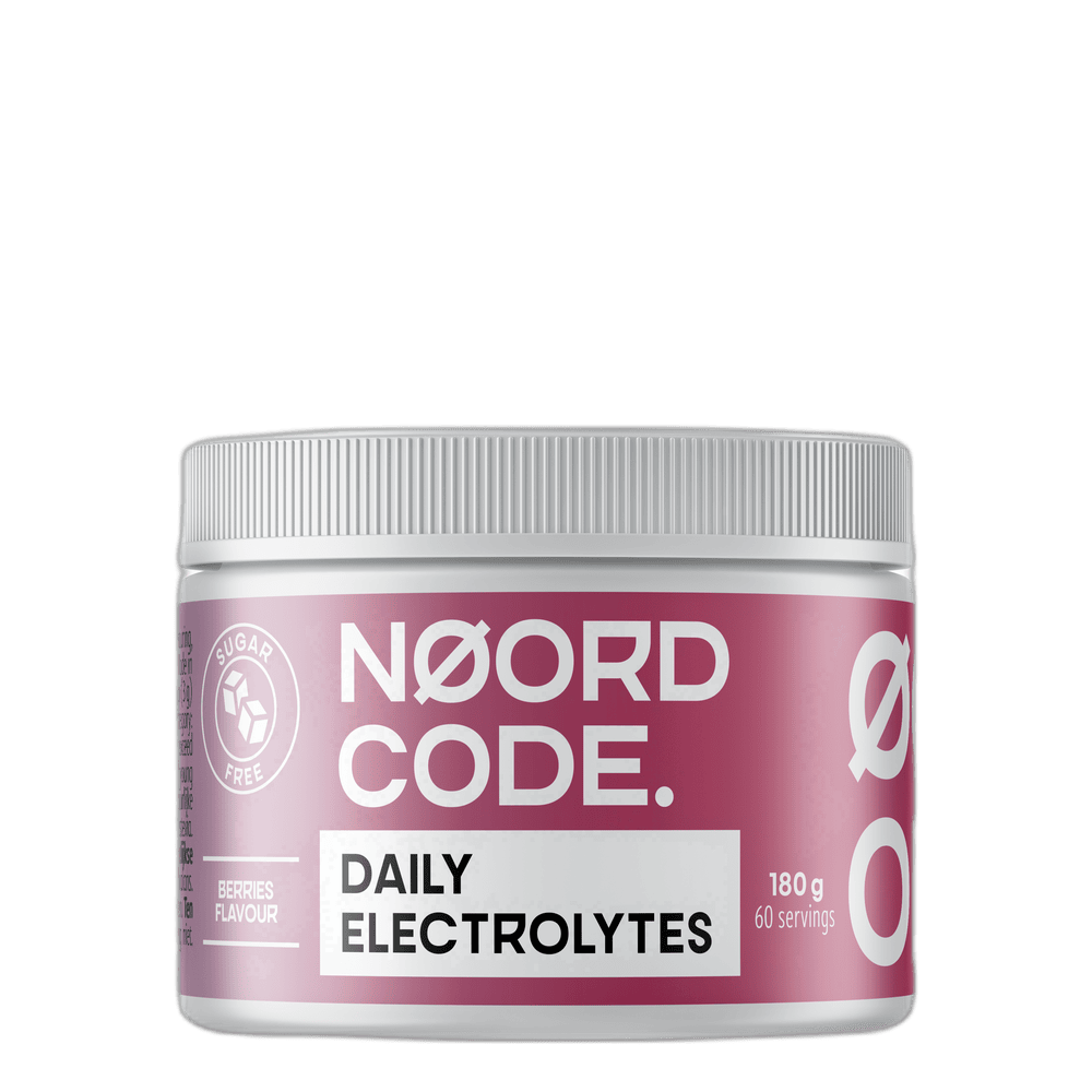 NoordCode Daily Electrolytes Berries 180 g Denné elektrolyty bez cukru s draslíkom