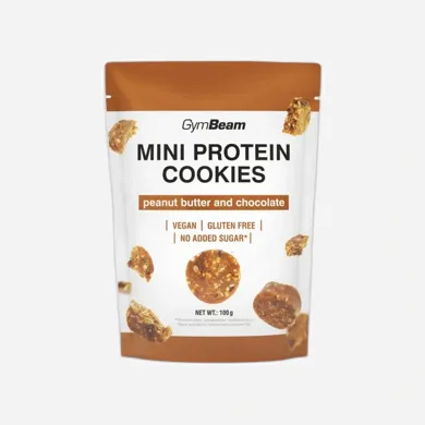 Mini Protein Cookies – arašidové maslo s čokoládou 100 g