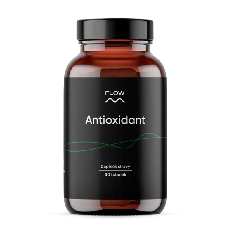Flow Antioxidant 60 kapsúl 11 antioxidantov pre synergickú ochranu buniek pred voľnými radikálmi a oxidačným stresom