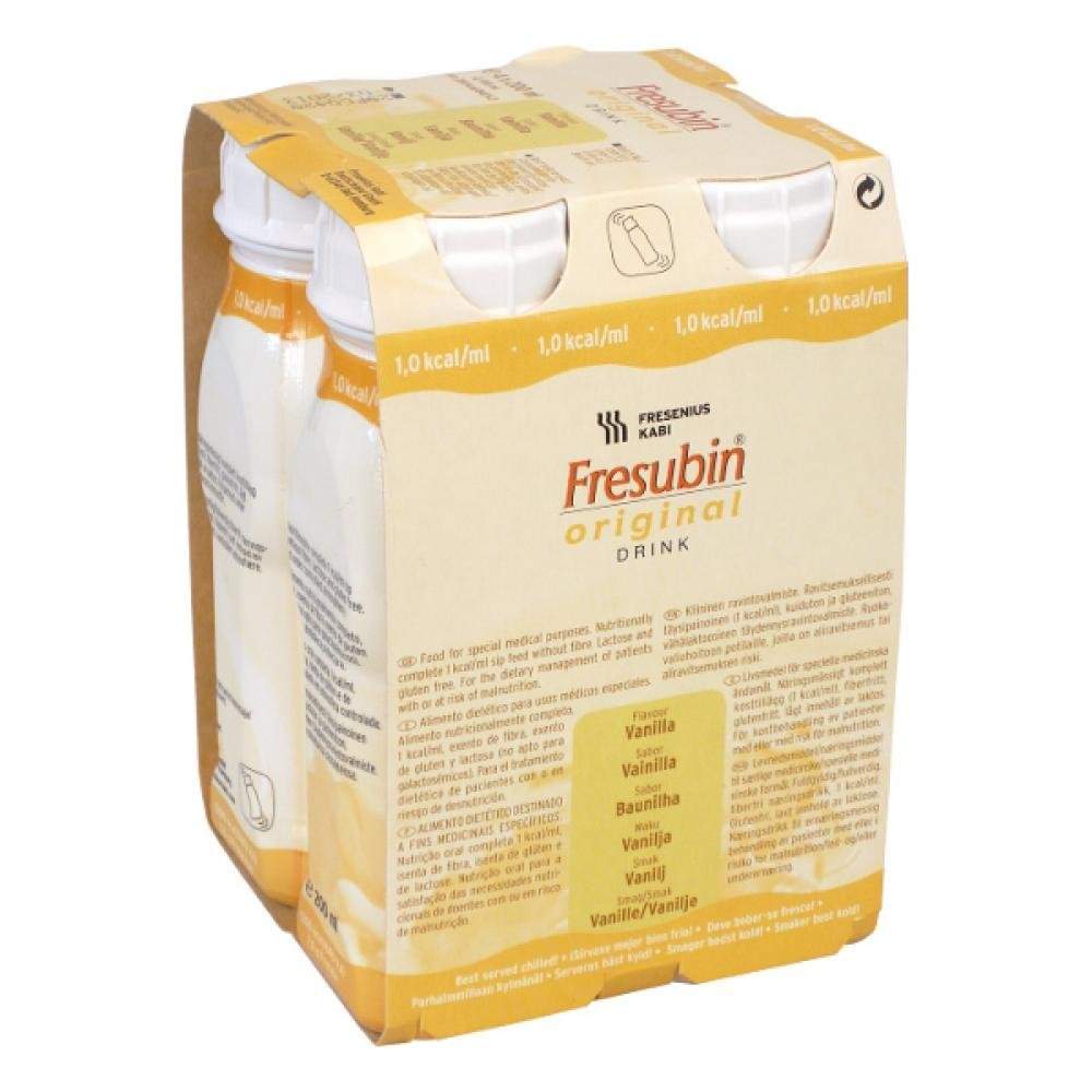 Fresubin 2 kcal DRINK príchuť vanilková 4 x 200 ml
