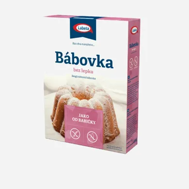 Bábovka bez lepku zmes 400 g