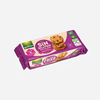 Chip choco bezlepkové sušienky s kúskami čokolády bez pridaného cukru 130 g