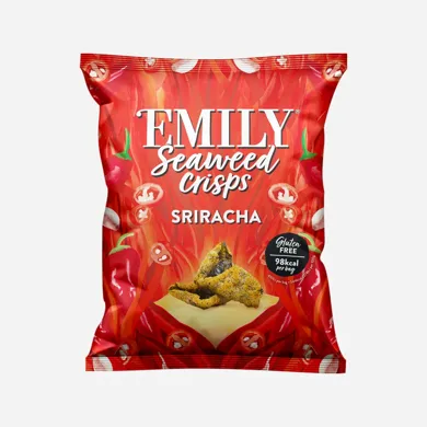 Chrumkavé morské riasy sriracha 18 g