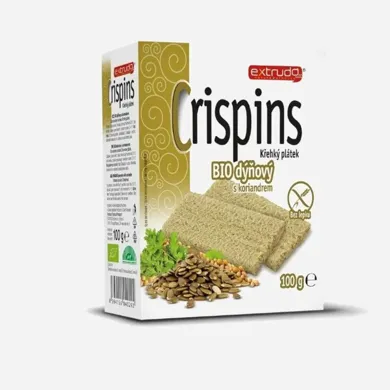 Crispins tekvicový Koriander 2x50 g 100 g