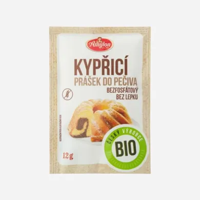 Prášok kypriaci do pečiva bezlepkový BIO 12 g