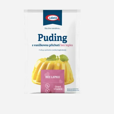 Puding s vanilkovou príchuťou bez lepku 40 g