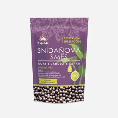 Raňajková zmes acaí, jahoda a banán BIO 1000 g
