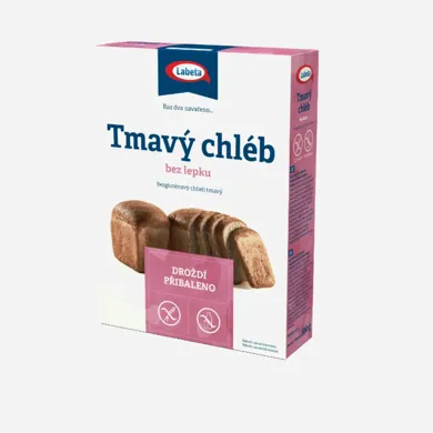 Tmavý chlieb bez lepku zmes 500 g