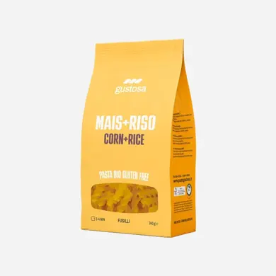 Fusilli kukurično-ryžové bezlepkové BIO 340 g
