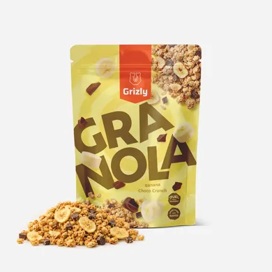 Granola banán a čokoláda 450 g