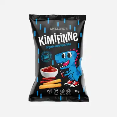 Kimifinne Snack tyčinky s kečupom BIO 30 g