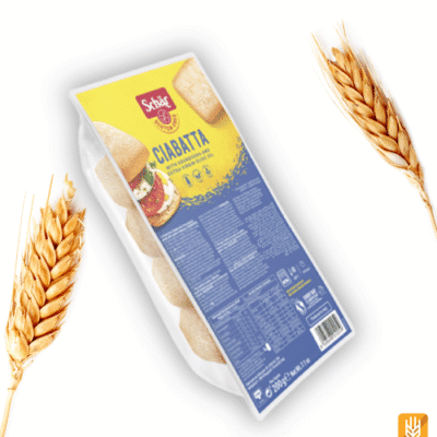 Ciabatta - bezlepkové pečivo (4x50g) - Schär