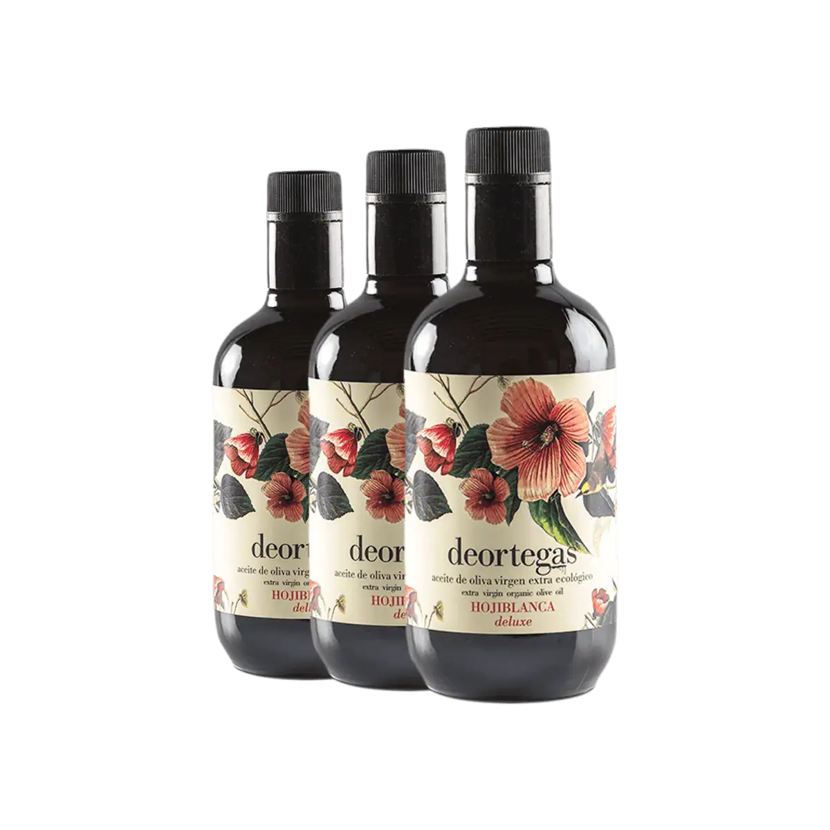 Deortegas Organic Extra Virgin Olive Oil Hojiblanca 3 x 500 ml Extra panenský BIO olivový olej odroda Hojiblanca