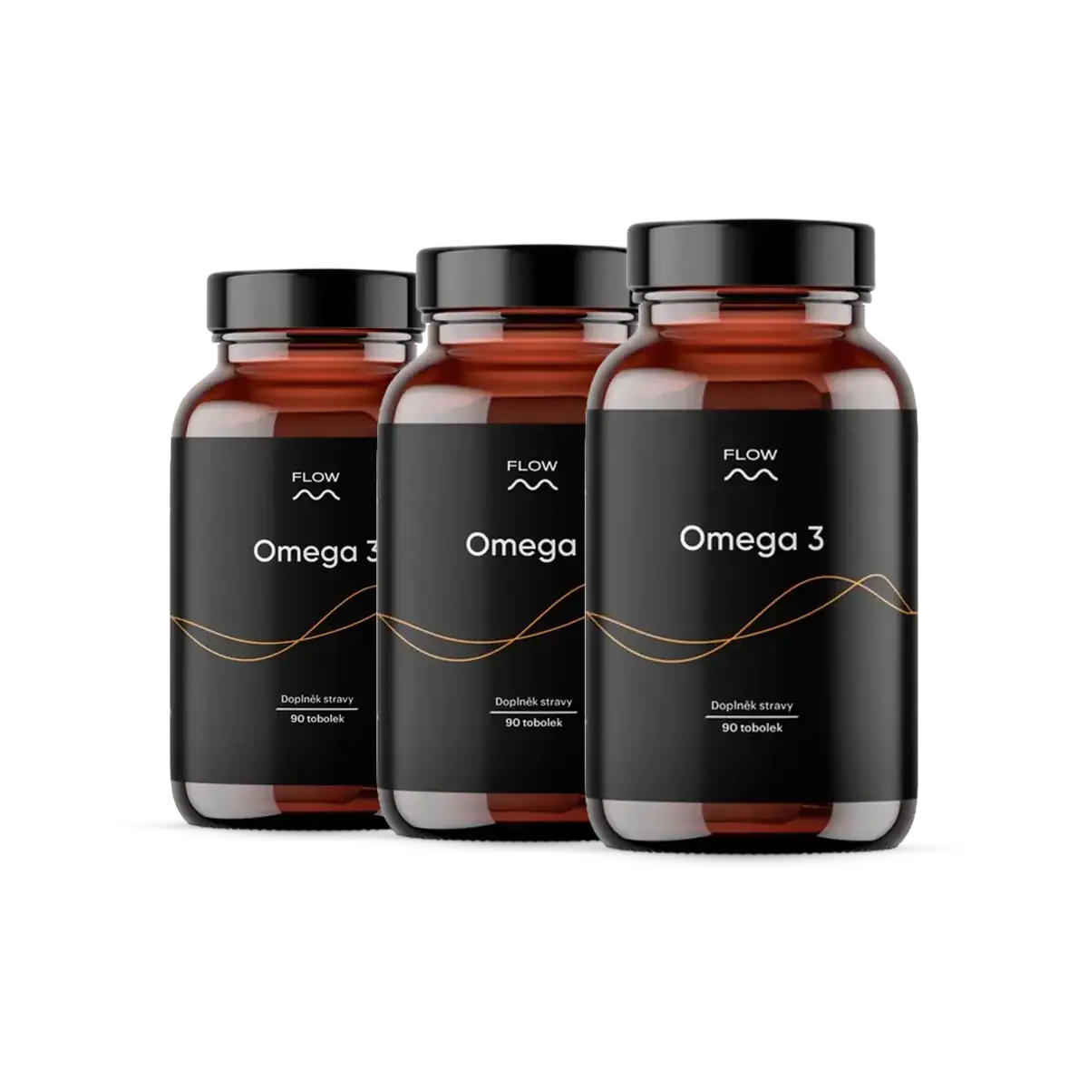 Flow Omega 3 3 x 90 kapsúl Ultra-čistý rybí olej z arktických vôd s testovaným obsahom EPA a DHA