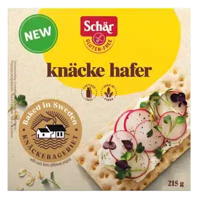 Knäckebrot Hafer - bezlepkový chrumkavý chlieb (215g) - Schär