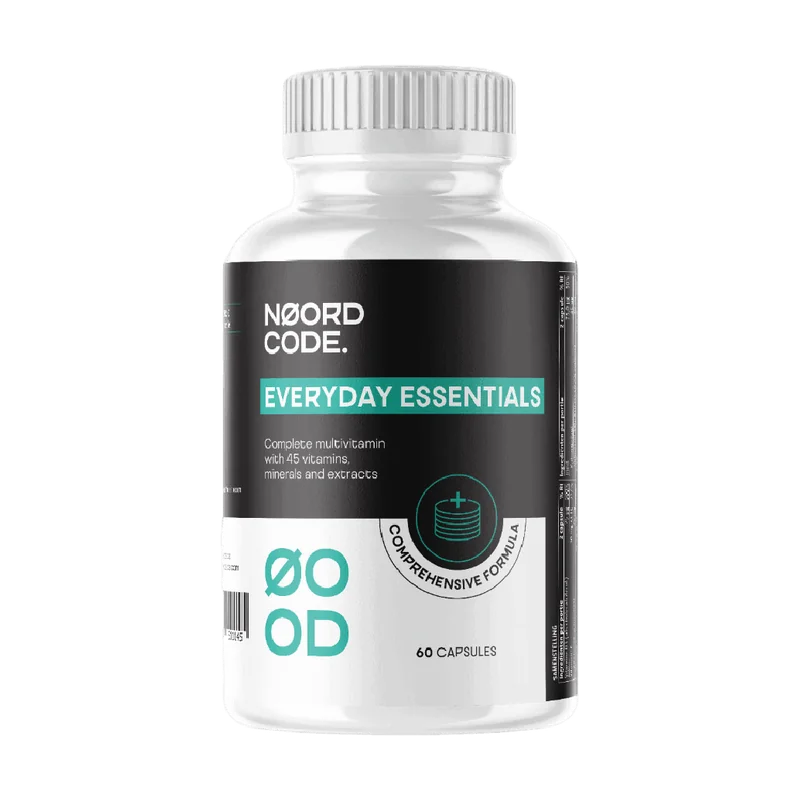 NoordCode Everyday Essentials Multivitamin 60 kapsúl Komplexný multivitamín na každý deň