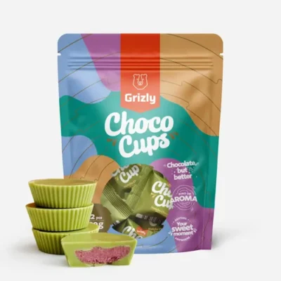 Choco Cups matcha čokoláda & malina 120 g