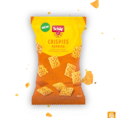 Crispies Paprika - bezlepkový slaný snack (100g) - Schär