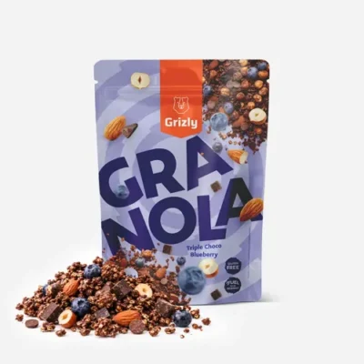 Granola horká čokoláda s čučoriedkami 450 g