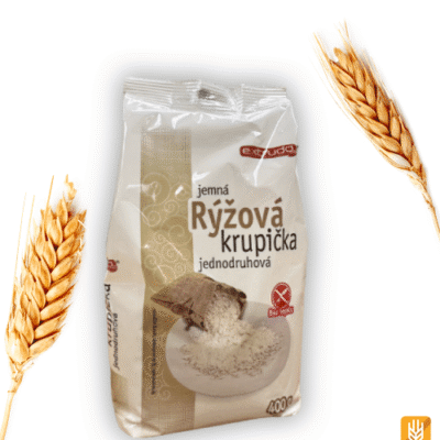 Ryžová krupica jemná bez lepku (400g) - Extrudo