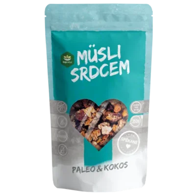 Müsli srdcem Paleo a Kokos 350g 350 g