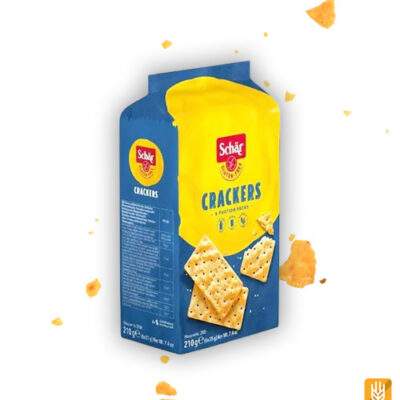 Crackers - bezlepkové krekry (210g) - Schär