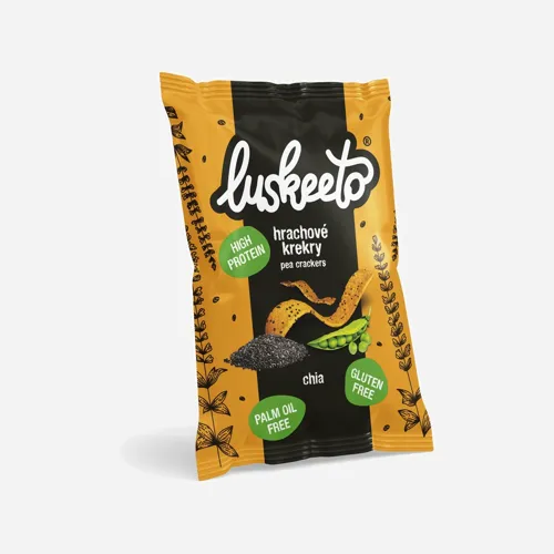 Strukovinové krekry s chia 40 g