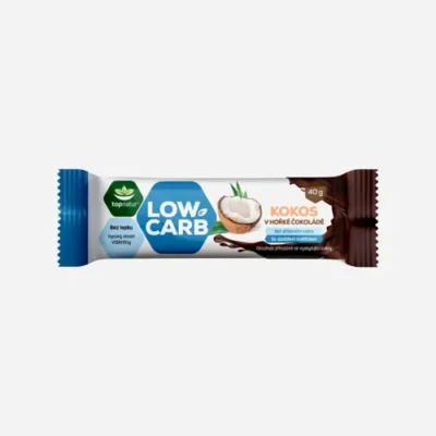 Tyčinka low carb kokos v horkej čokoláde 40 g